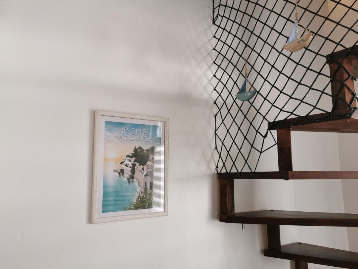 Charmant Appartement Dans Centre Meschers/Gironde Экстерьер фото